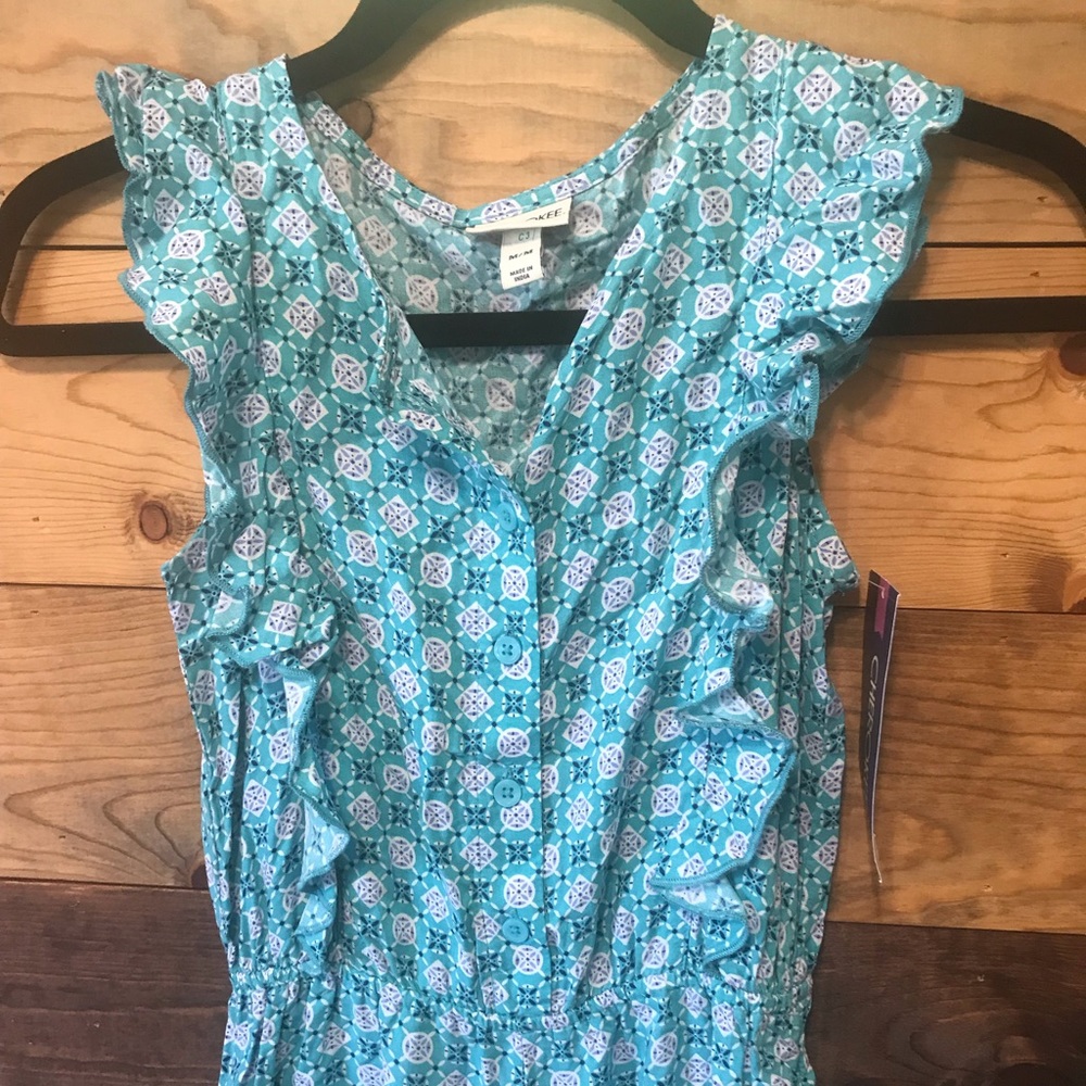 NWT Girls Cherokee Romper Medium